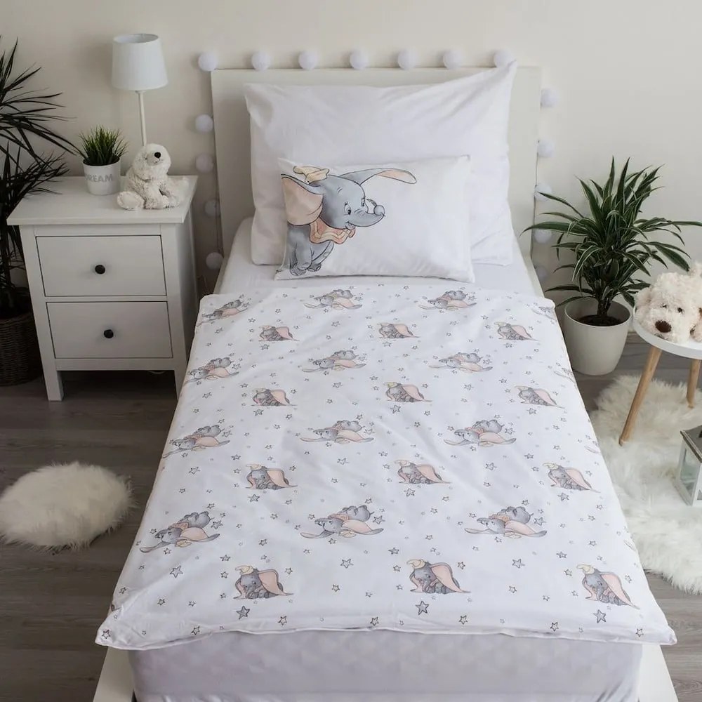 Pamut ágyneműhuzat babaágyhoz 100x135 cm Dumbo – Jerry Fabrics