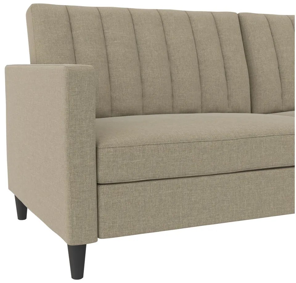 Bézs kinyitható kanapé 86 cm Celine – Støraa