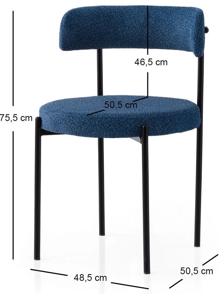 Étkezőszék szett (2 db) Gını - 4014 V2