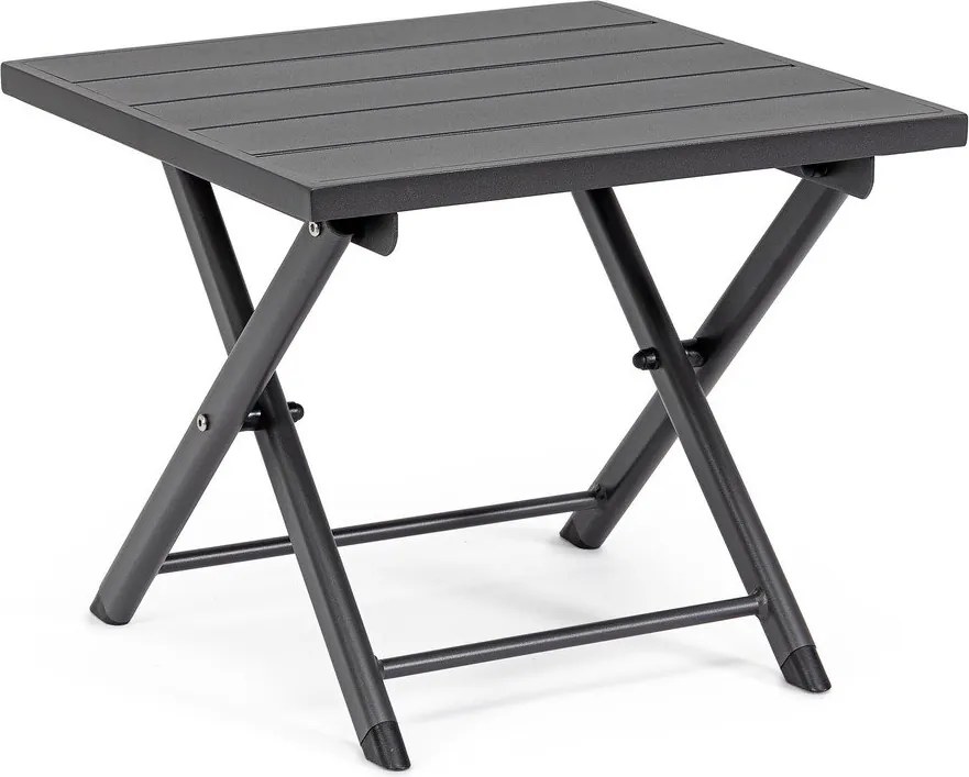 Alumínium kerti dohányzóasztal 43x44 cm Taylor – Bizzotto