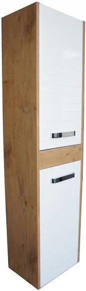 OUTLET - Viva STYLE Orient fali függesztett fürdőszobai ÁLLÓSZEKRÉNY - polcos - 160 x 40 cm