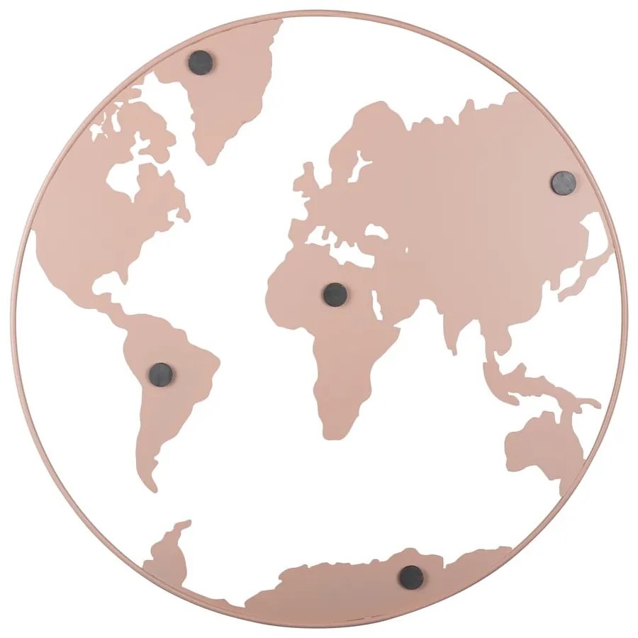 Mágneses üzenőtábla World Map – PT LIVING