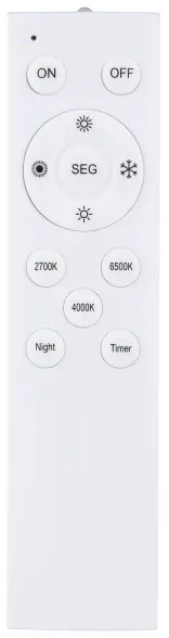 Globo 416080WWD5-CCT- LED dimmelhető mennyezeti DORO LED/36W/230V 2700-6500K + távirányító barna