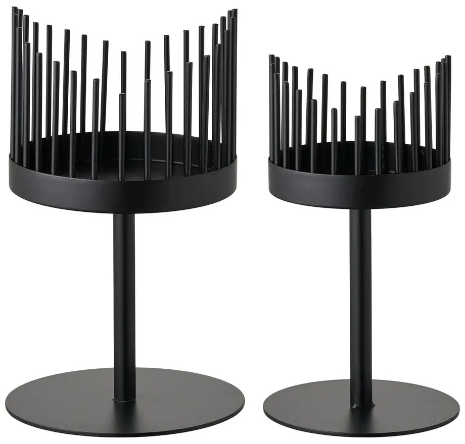 Fém gyertyatartó készlet 2 db-os Amara – House Nordic