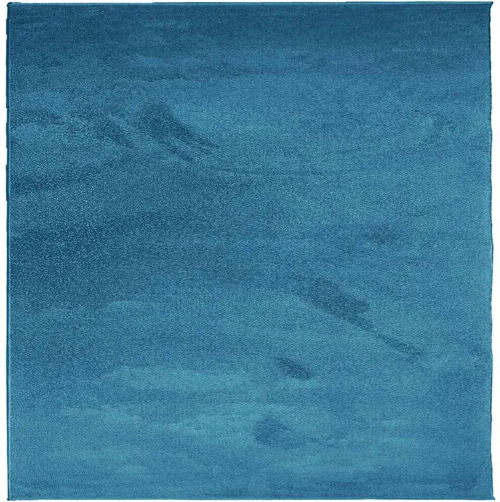 vidaXL OVIEDO türkiz rövid szálú szőnyeg 240 x 240 cm