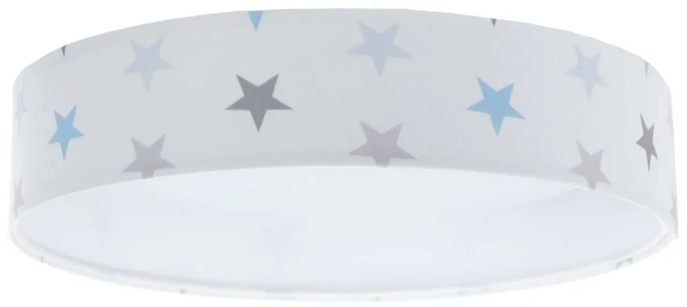 GALAXY KIDS LED/24W/230V dimmelhető csillagos fehér/szürke/kék + DO