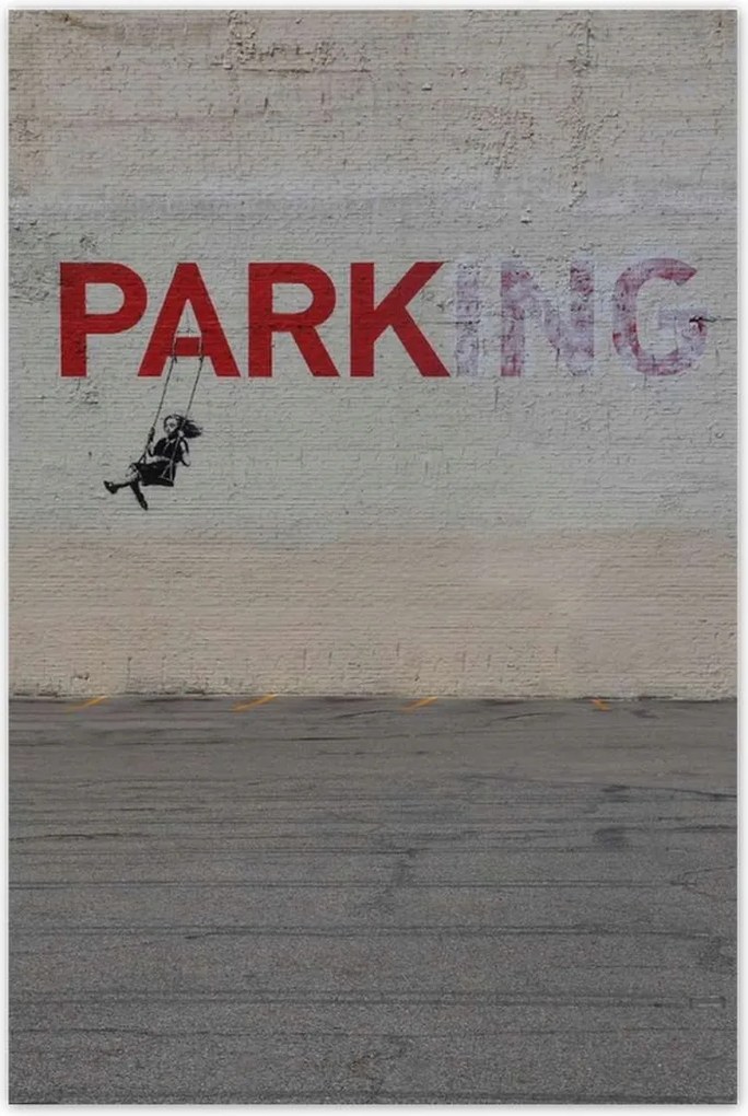 Poszterek 80x120 Banksy Parking