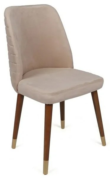 Hugo Cream and Walnut étkezőszék-készlet, 2 db