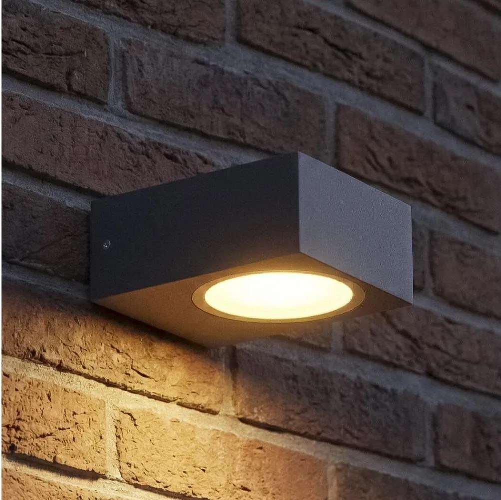 Kanlux 46390 - LEGINO kültéri fali lámpa 1xGX53/11W/230V 80 cm IP65 antracit
