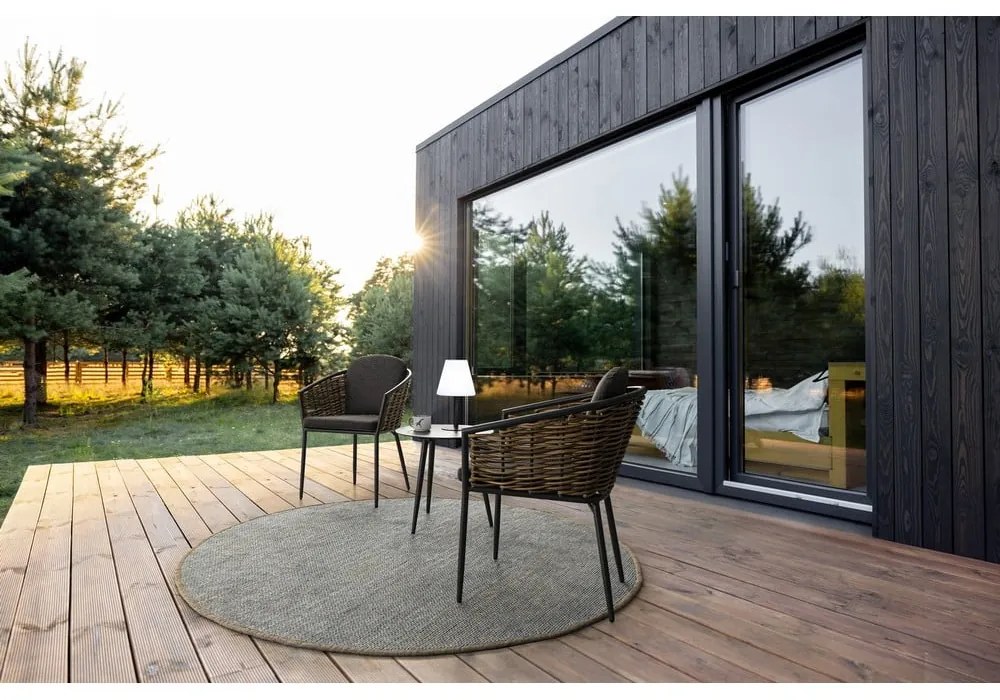 Alumínium kerek kerti kisasztal ø 50 cm Ridley – Bizzotto