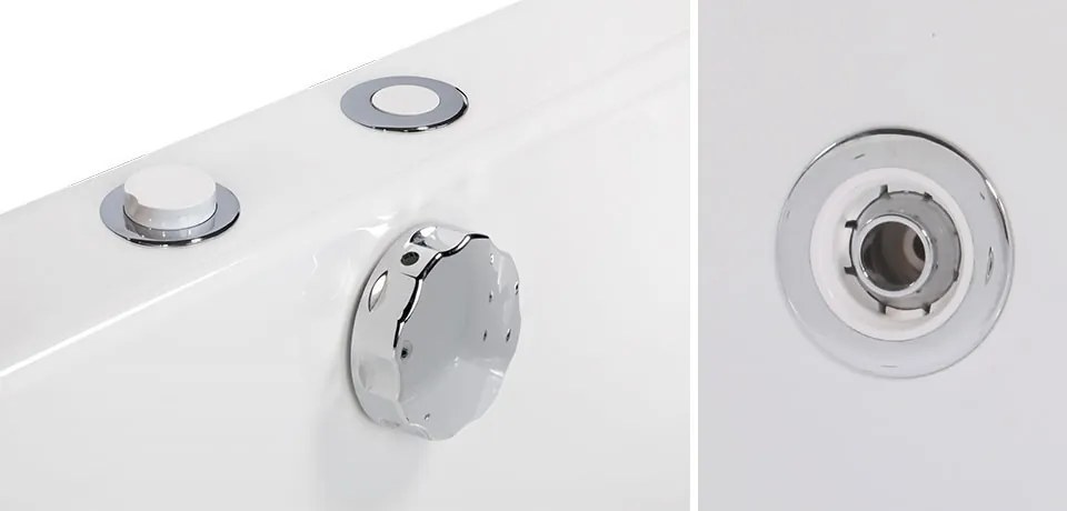 Nera Maxi E-Drive kád Flipper csapteleppel