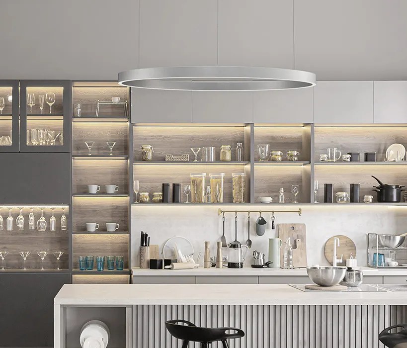 NOVALUCE 9345670 ELOWEN Modern Led Függesztett Lámpa LED IP20