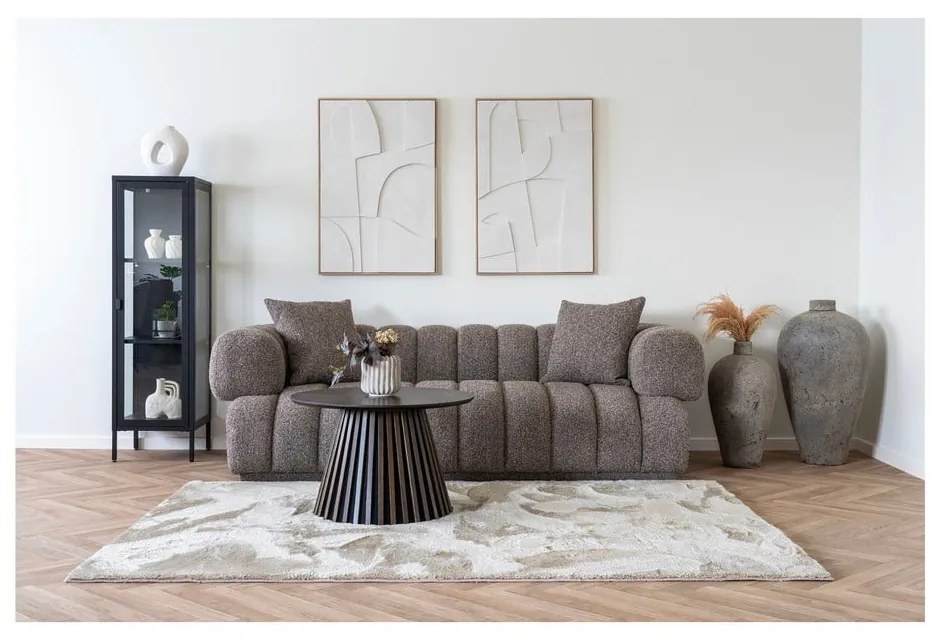 Barna kanapé 226 cm Aurora – House Nordic