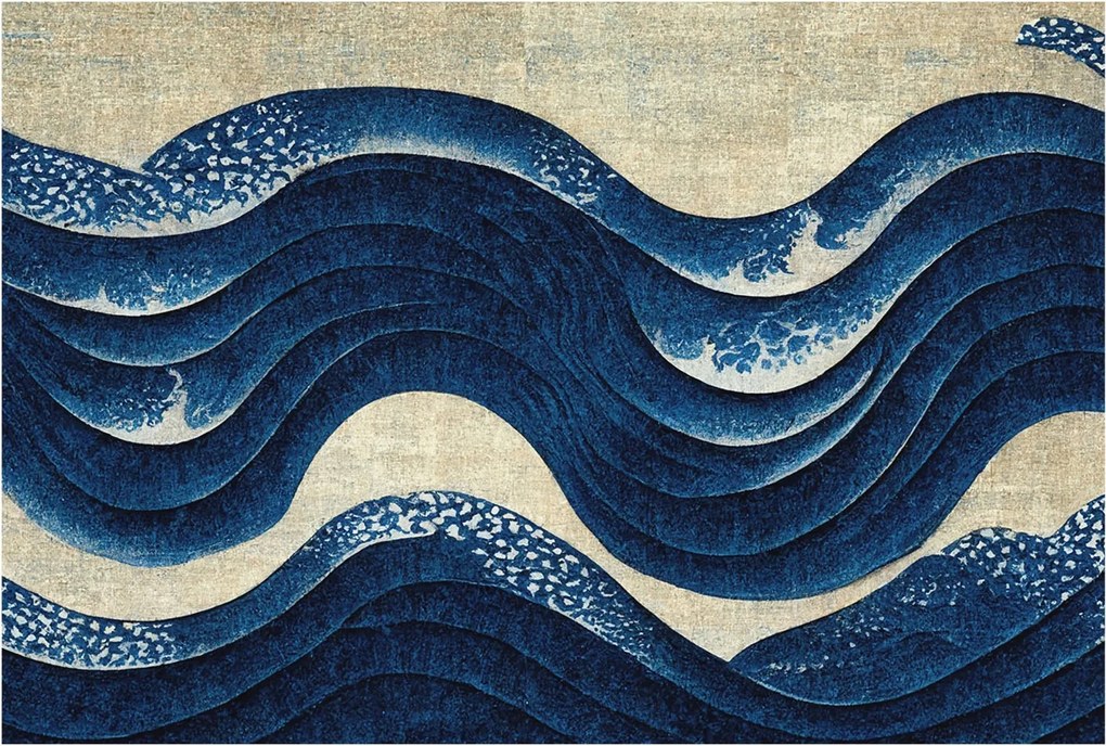 Flizelin Dekoratív fotótapéta Hálószobába Óceáni formák 104x70