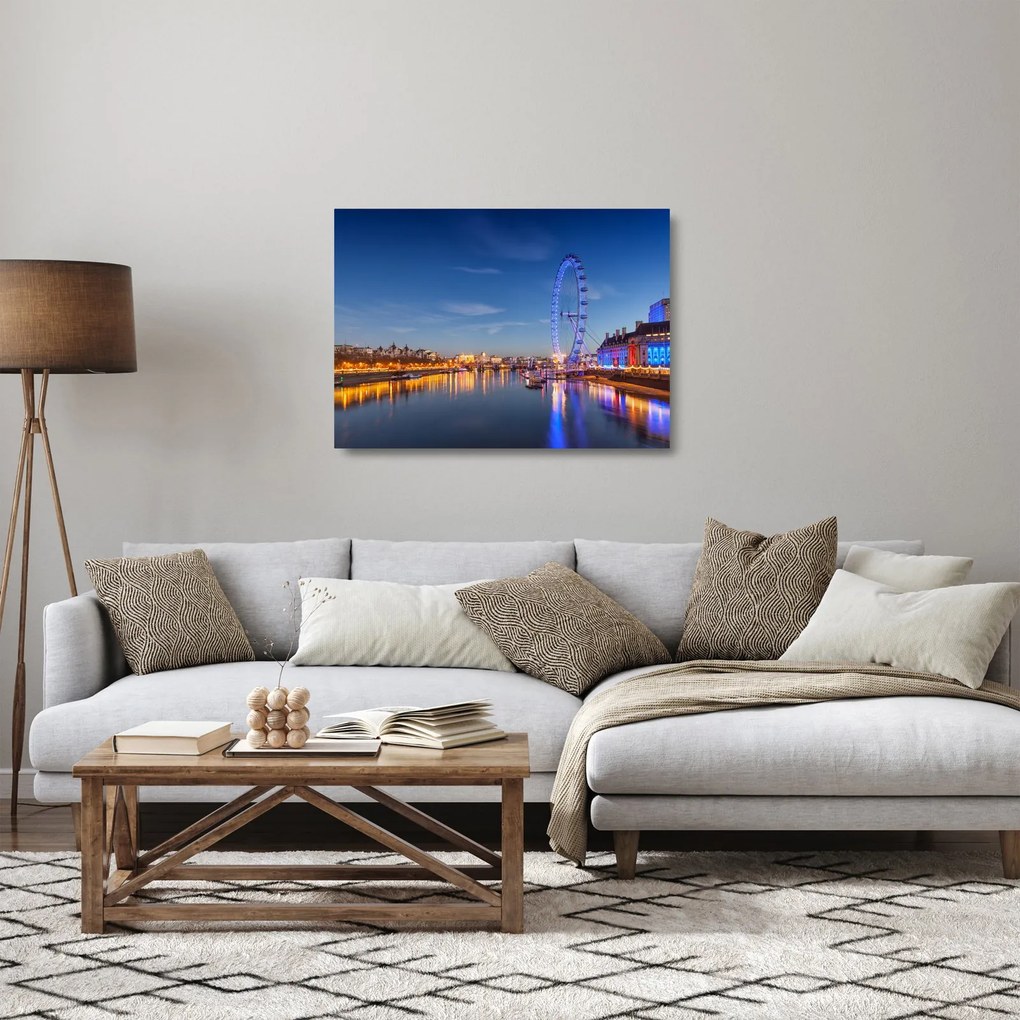 London Eye képe (üvegen) (70x50 cm)