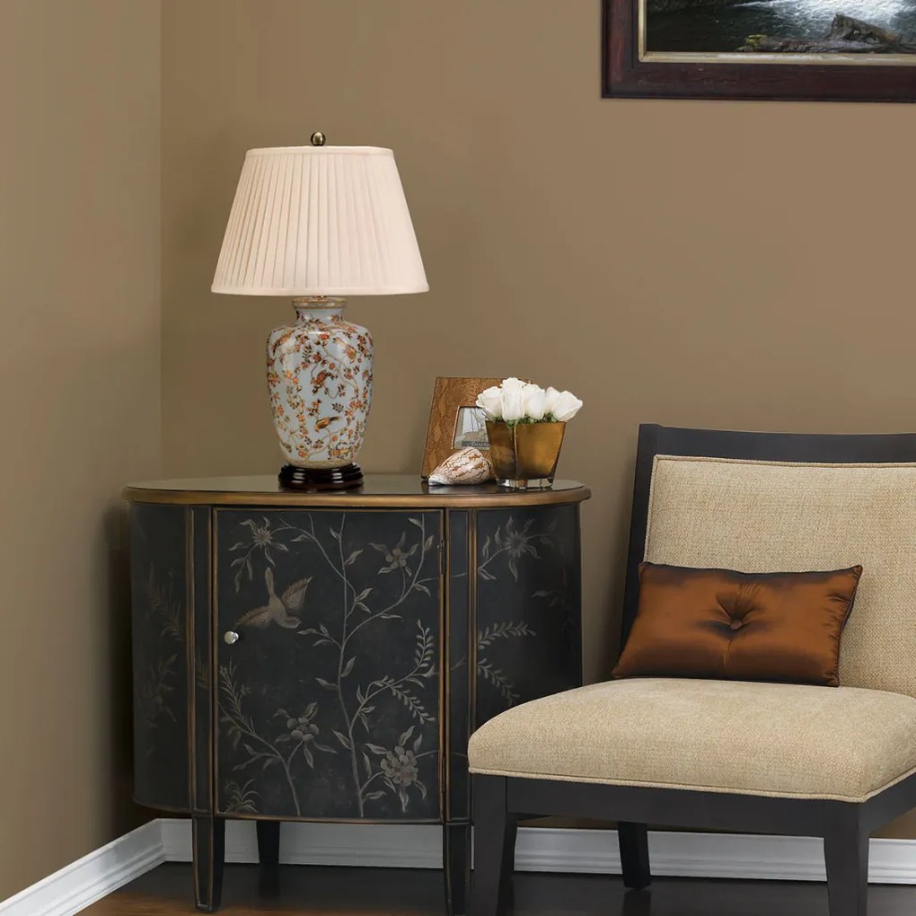 Elstead Lighting GOLD BIRDS GOLD-BIRDS-TL Asztali lámpa 1x60W/E27