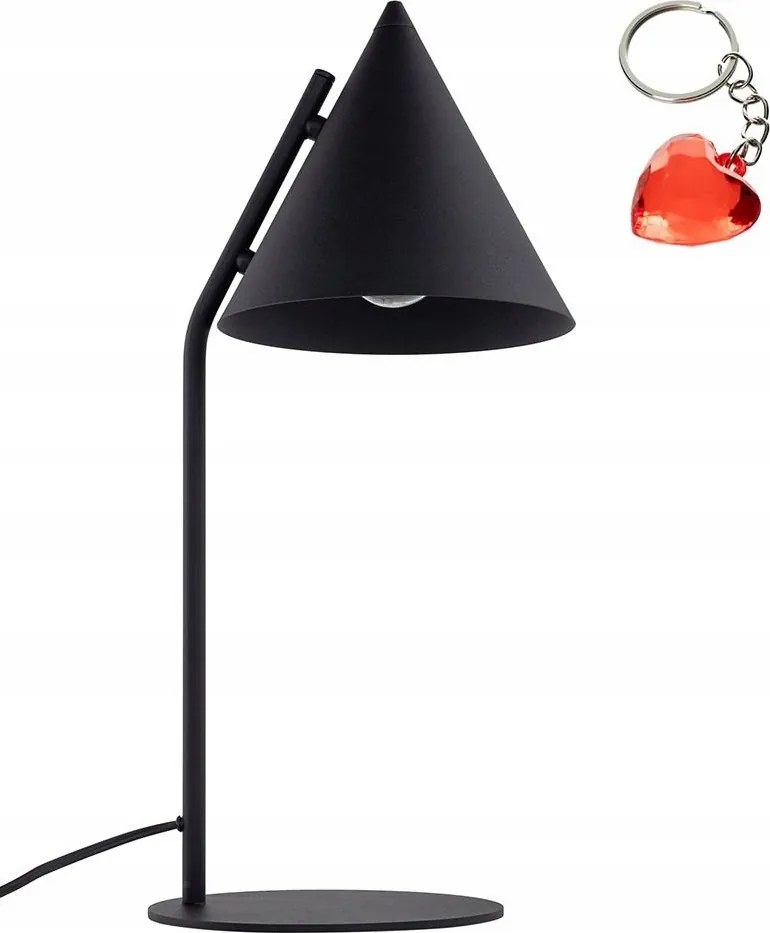 Asztali lámpa Cono Black 16009 Tk Lighting