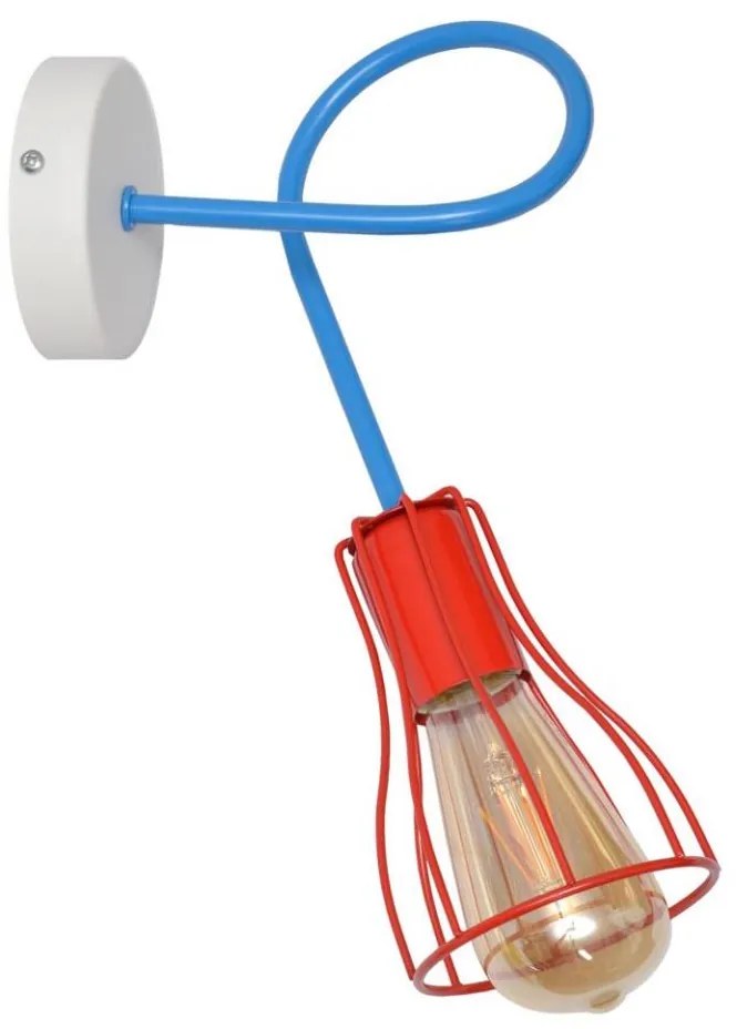 Fali lámpa OXFORD 1xE27/15W/230V piros