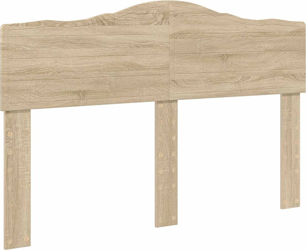 vidaXL Fejtámla Sonoma tölgy 140 cm Faanyag