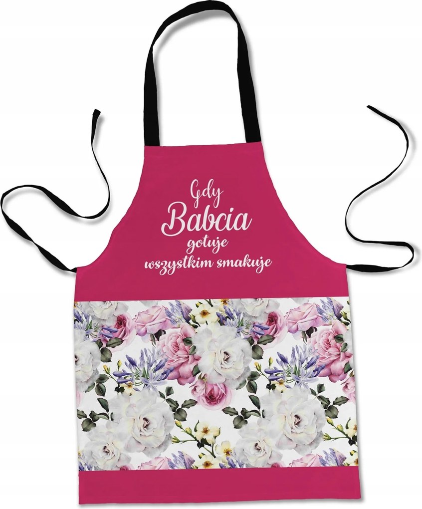 Konyhai Kötény Nagymama Védőkötény Ajándék Nagymama Nap Minták 274