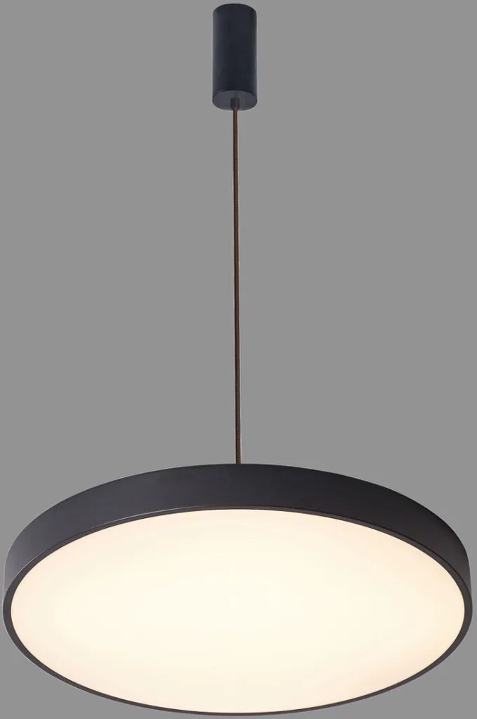 Italux ORBITAL 5361-860RP-BK-3 Függőlámpa 1x60W/LED 3000K 3600LM IP20