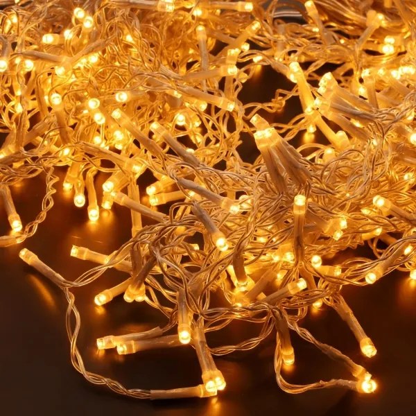 Brilagi - LED kültéri karácsonyi fényfüzér 360xLED/8 funkciós 14m IP44 meleg fehér jégcsapok