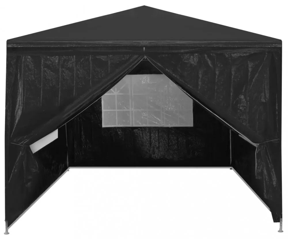 antracitszürke partisátor 3 x 3 m