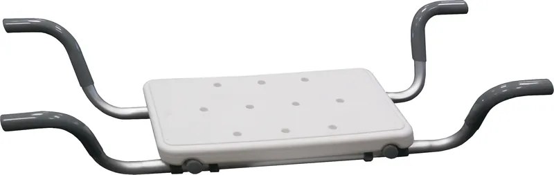 BISK Erga Handicap PRO, összecsukható fürdőülés 820x300 mm, fehér-szürke, ERG-06218