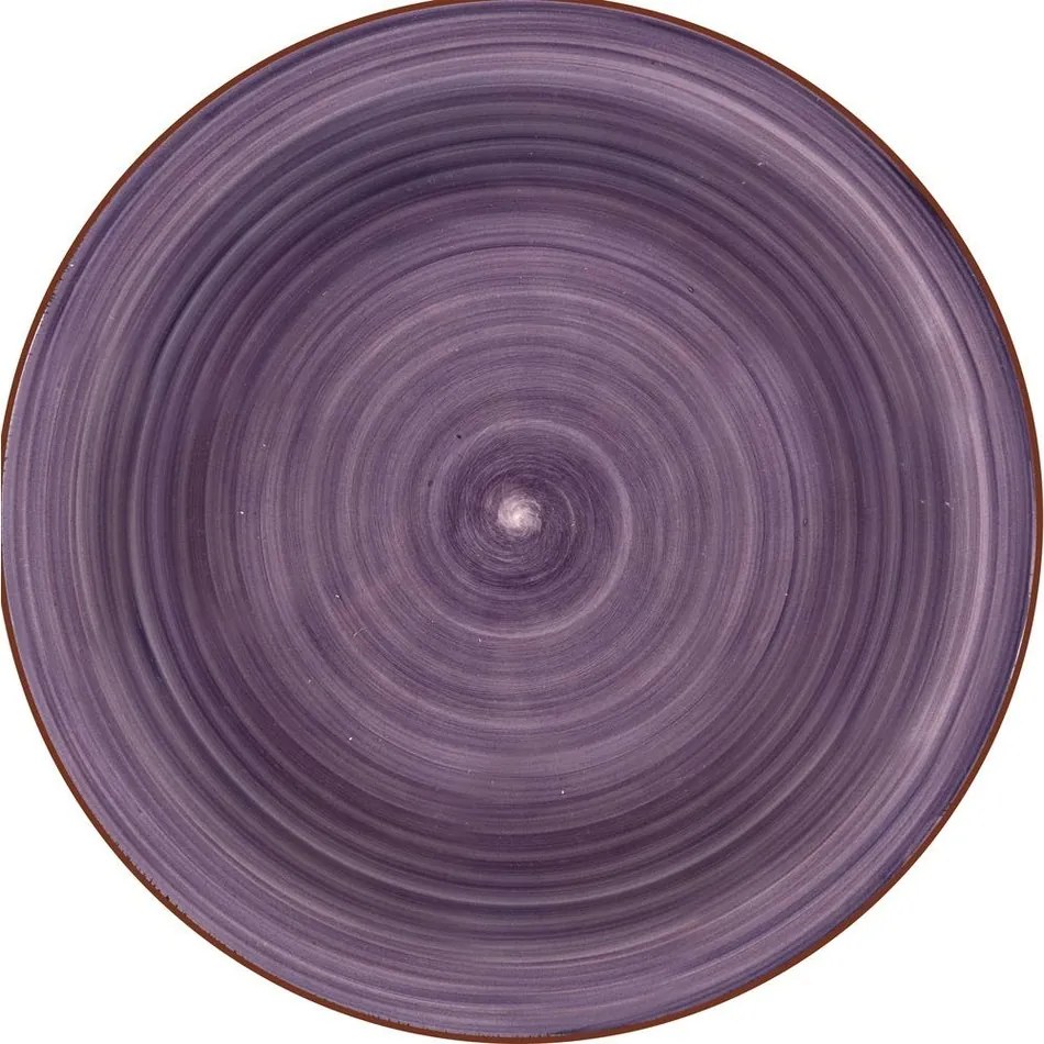 Lamart LT9096 kerámia mély tányér Happy, átmérő21,5 cm, lila