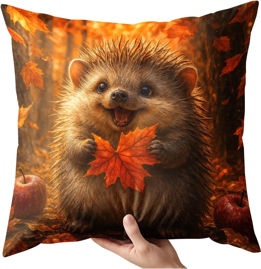 Őszi díszpárnahuzat 40x40 boglárka őszi tök díszpárnahuzat