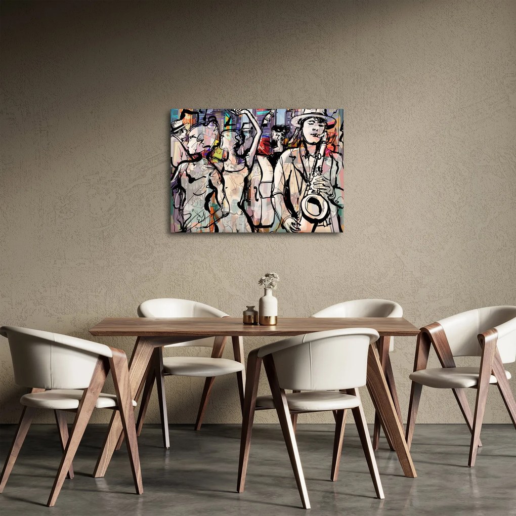 Kép - Jazz éjszaka (70x50 cm)