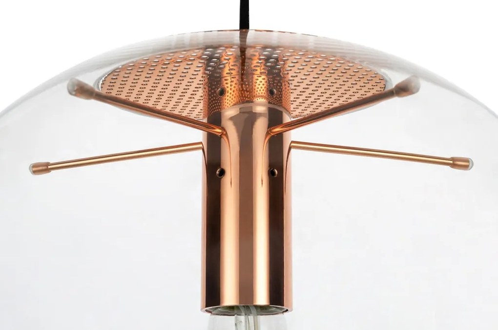 King Home SANDRA XCP7538-40.COPPER Függőlámpa 1x40W/E27 IP20