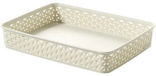 Curver Kosár MY STYLE A4 krém fehér