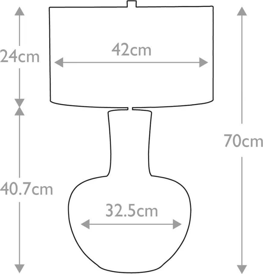 Elstead Lighting BARNSBURY BARNSBURY-TL Asztali lámpa 1x60W/E27
