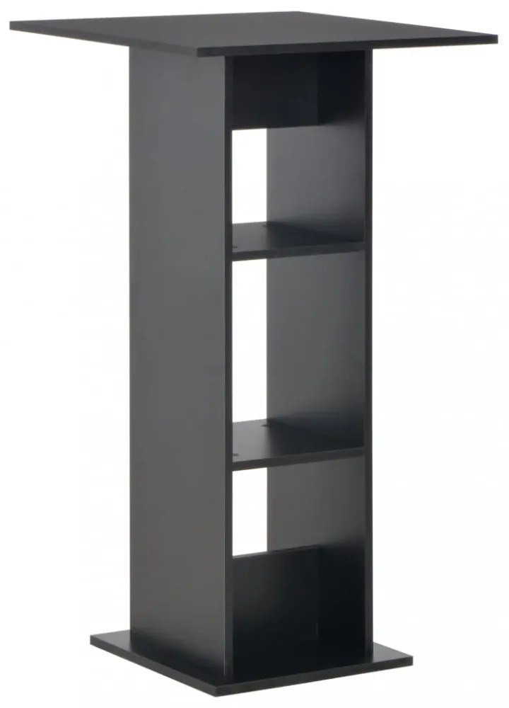 280206 Bar Table Black 60x60x110 cm