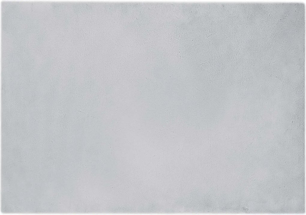 vidaXL Csúszásgátló Műnyúl Szőnyeg Olite Szürke 140 x 200 cm