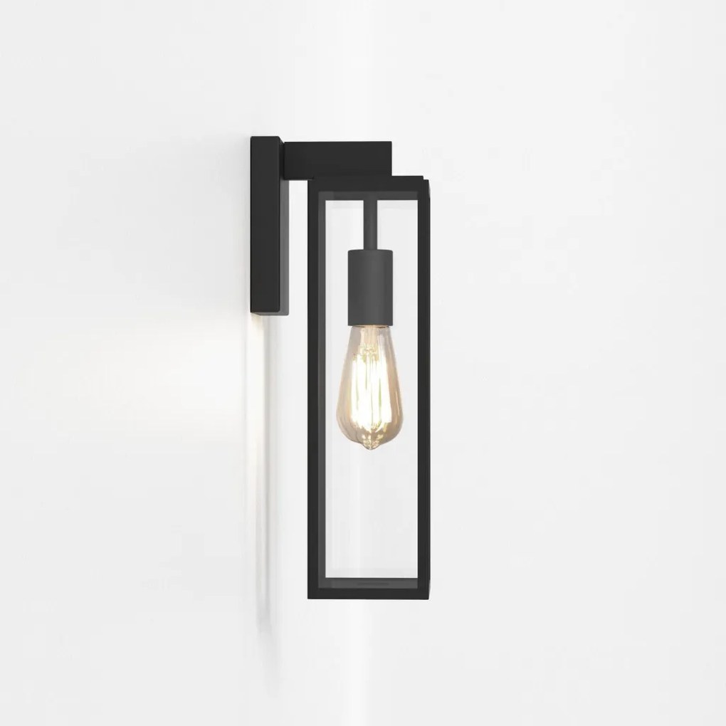 ASTRO LIGHTING 1402011 HARVARD Klasszikus Kültéri Fali Lámpa Fekete E27 IP44