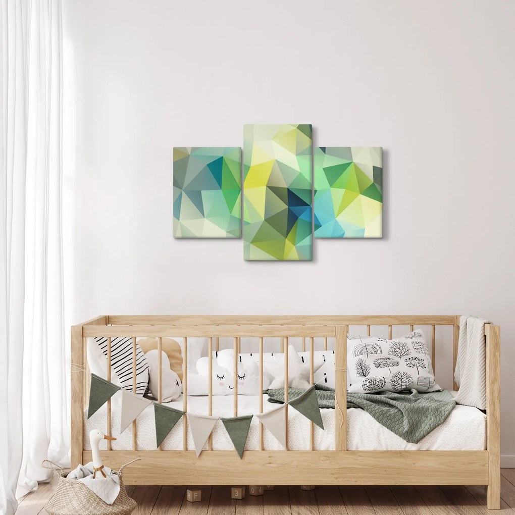 A geometriai absztrakció képe (90x60 cm)