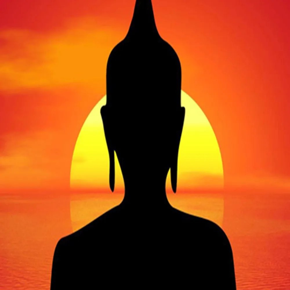 Gario Paraván Buddha Meditáció Méret: 110 x 170 cm, Kivitelezés: Klasszikus paraván