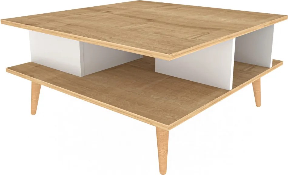 Akya - Oak, White