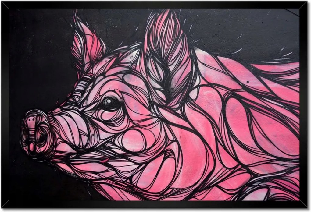 Poszterek keretben 60x40 Graffiti Utcaművészet