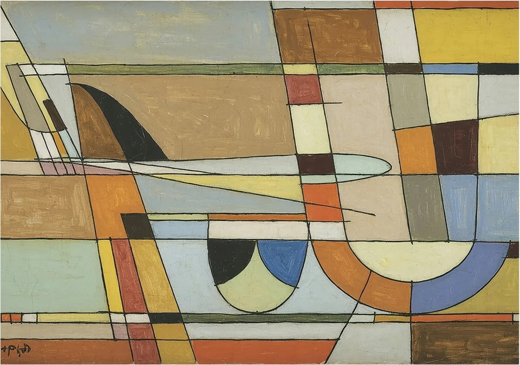 Dekoratív Fali Fotótapéta Falra Geometrikus harmónia 312x219