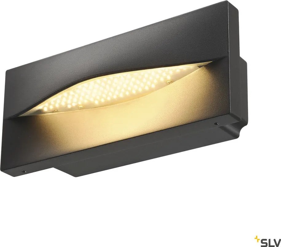 SLV 233635 ADI Kültéri Falba Építhető Lámpa Antracit LED IP55