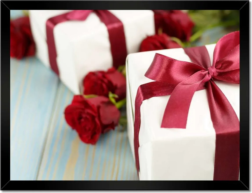 Poszterek keretben 40x30 Nőnap Ajándék Love