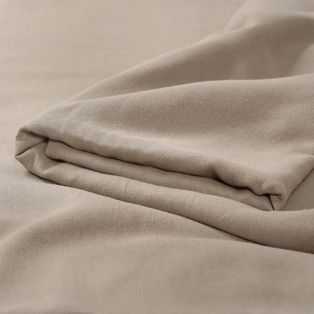 Goldea természetes lenvászon keverék - kávé 300 cm