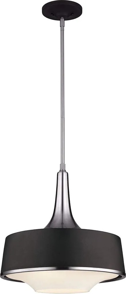 Feiss modern függeszték holloway fehér fekete nikkel elsfe-holloway-4p-b