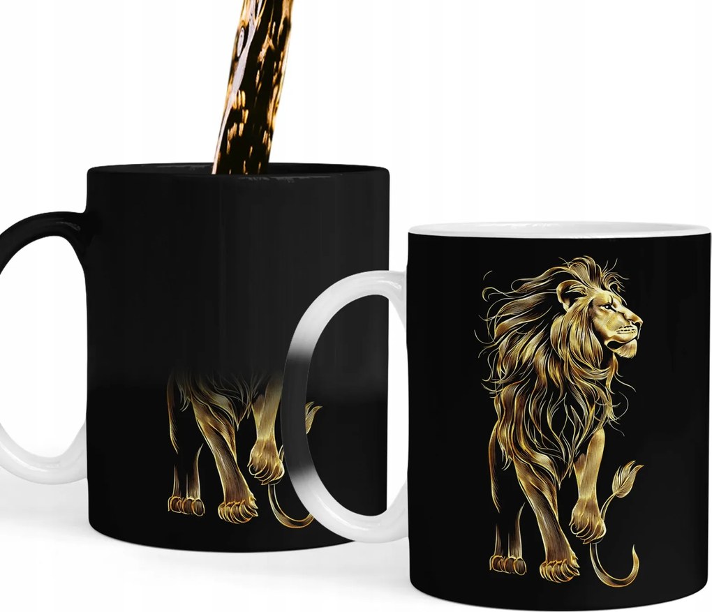 Mágikus Bögre Oroszlán Bögre Ajándék Szöveg