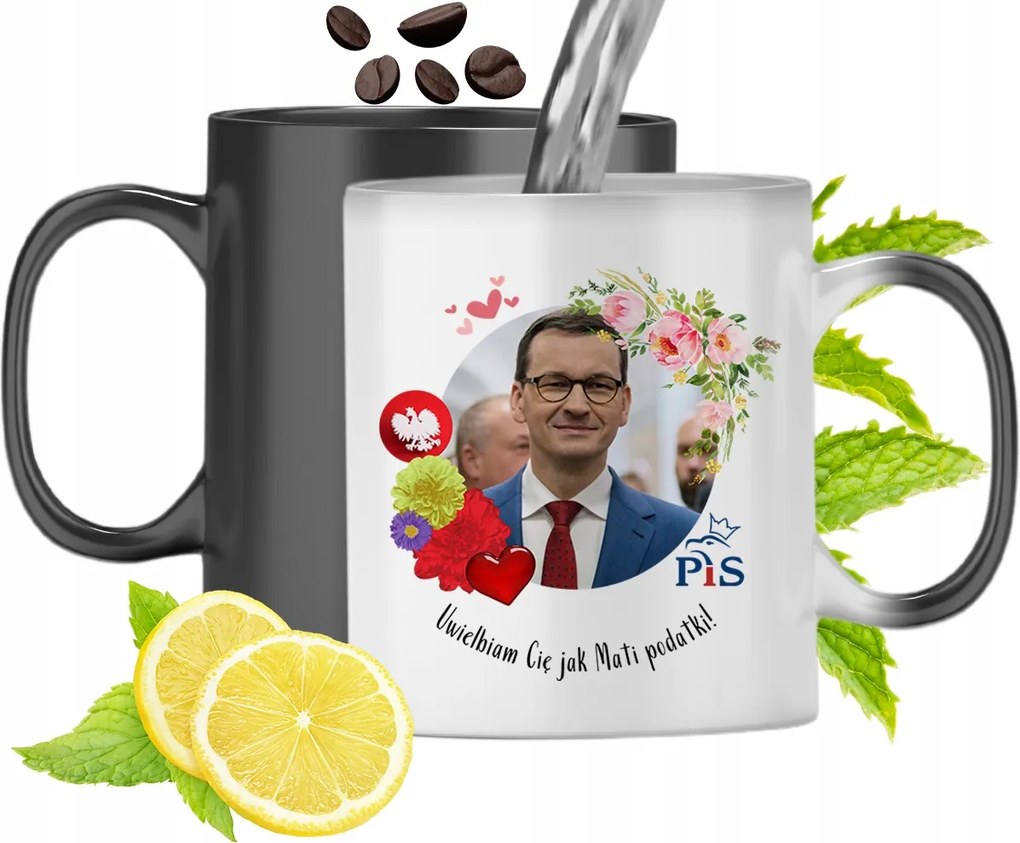 Mágikus Színváltós Bögre fényképes nyomtatással