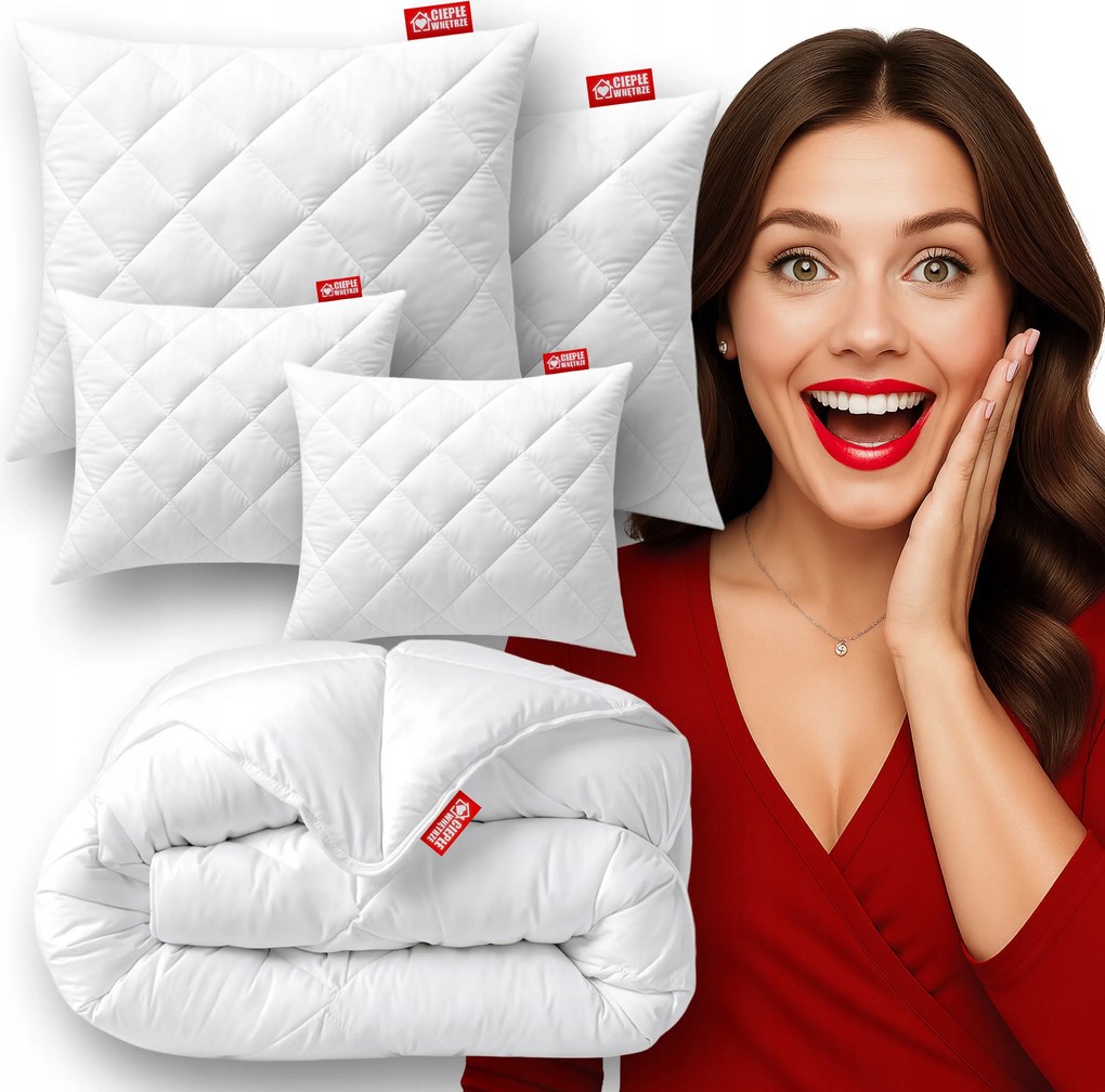 Paplan Szett 160x200 2x Párna 70x80 2x Jancsi Antiallergén Szett