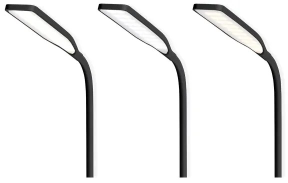 Nedis LTLGQ4M2BK - Dimmelhető lámpa vezeték nélküli töltéssel Qi LED/5,5W/230V 2700-6500K